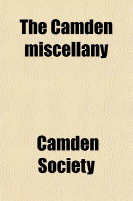 Book cover for Camden Miscellany (Volume 6)