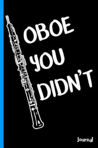 Cover of Oboe You Didn't