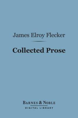 Book cover for Collected Prose (Barnes & Noble Digital Library)