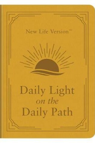 Cover of Daily Light on the Daily Path