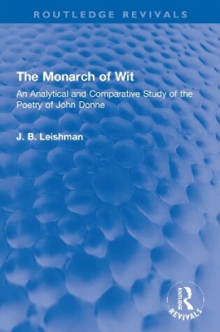 Cover of The Monarch of Wit