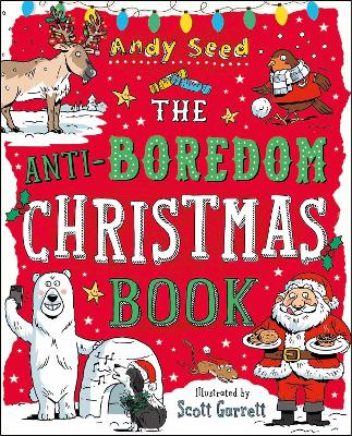 Book cover for The Anti-Boredom Christmas Book