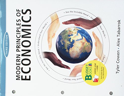 Book cover for Loose-Leaf Version for Modern Principles of Economics 3e & Flipit for Survey of Economics (Six Months Access)