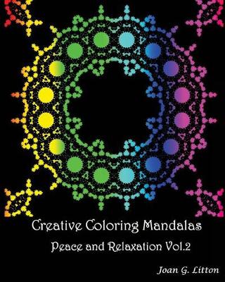 Cover of Creative coloring mandalas Peace and Relaxation Vol.2