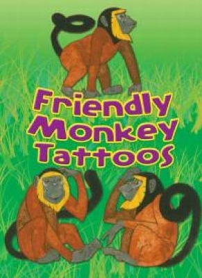 Book cover for Friendly Monkey Tattoos