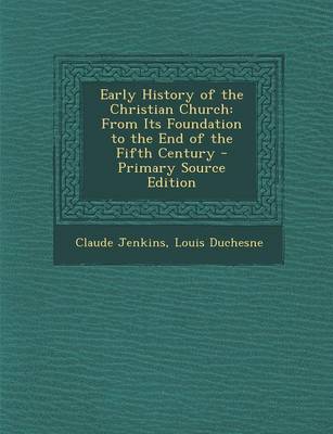 Book cover for Early History of the Christian Church