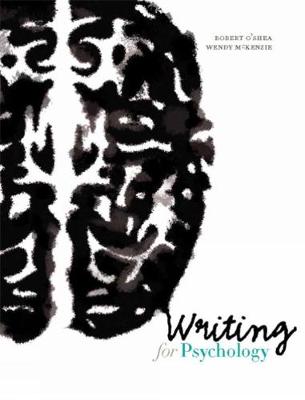 Book cover for Writing for Psychology