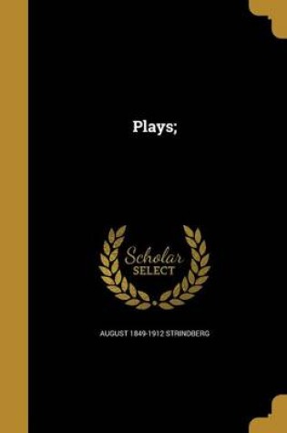 Cover of Plays;