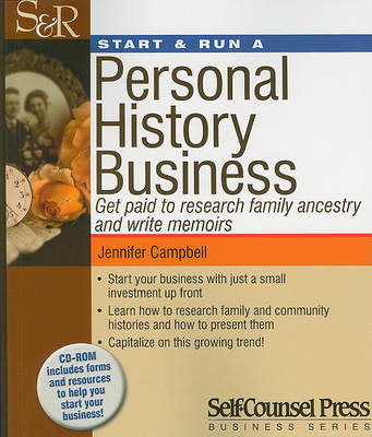 Book cover for A Personal History Business