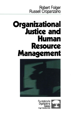 Book cover for Organizational Justice and Human Resource Management