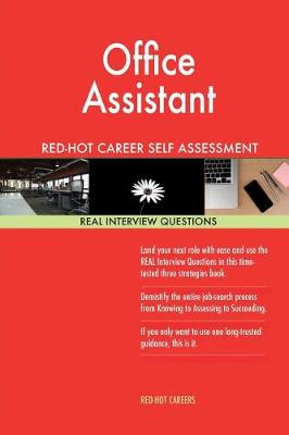 Book cover for Office Assistant Red-Hot Career Self Assessment Guide; 1184 Real Interview Quest