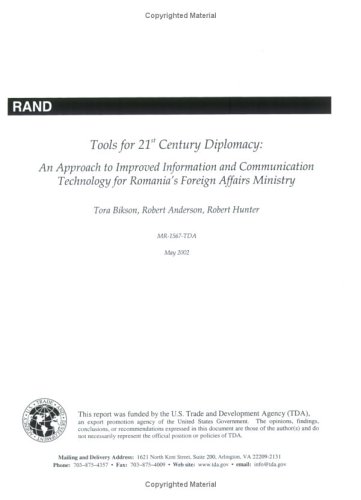 Book cover for Tools for 21st Century Diplomacy