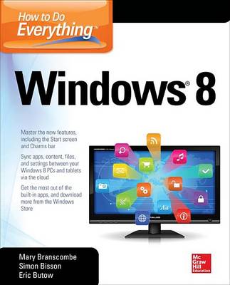 Book cover for How to Do Everything Windows 8