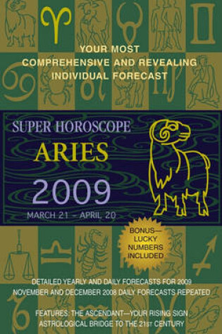 Cover of Aries (Super Horoscopes 2009)