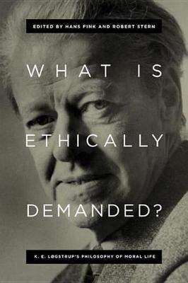 Book cover for What Is Ethically Demanded?