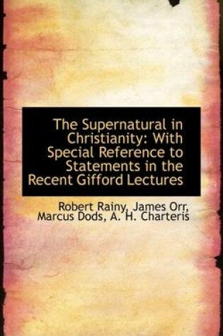 Cover of The Supernatural in Christianity