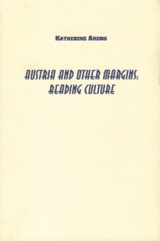 Cover of Austria and Other Margins: Reading Culture