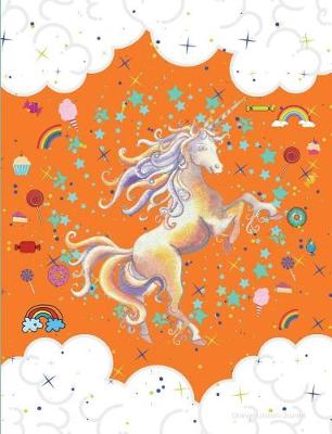 Book cover for Orange Unicorn Journal