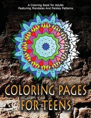 Cover of COLORING PAGES FOR TEENS - Vol.1