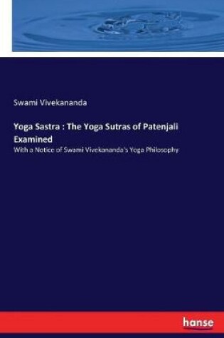 Cover of Yoga Sastra