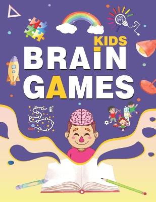 Book cover for kid Brain Games