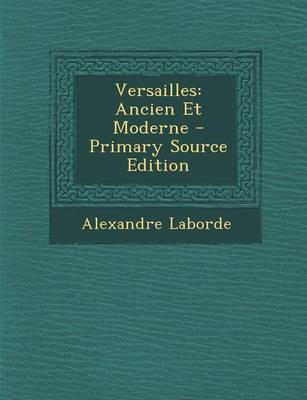 Book cover for Versailles