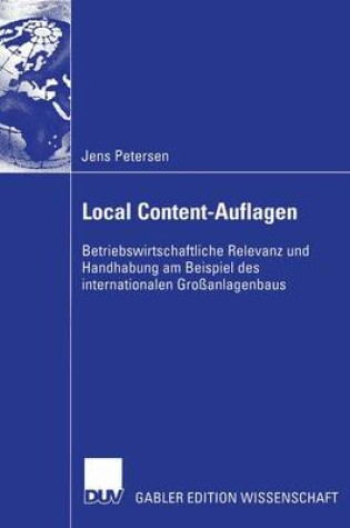 Cover of Local Content-Auflagen