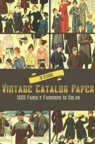 Cover of Vintage Catalog Paper