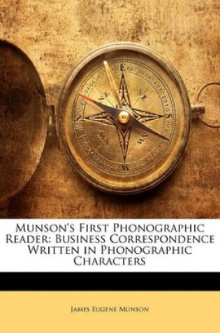 Cover of Munson's First Phonographic Reader