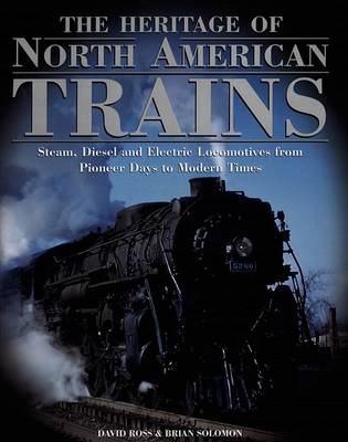 Book cover for The Heritage of North American Trains