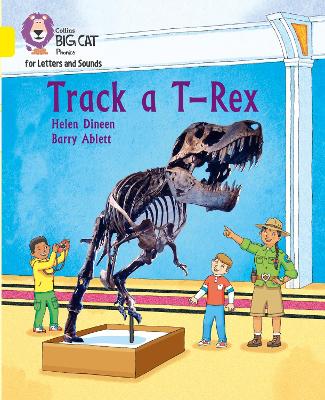 Book cover for Track a T-Rex