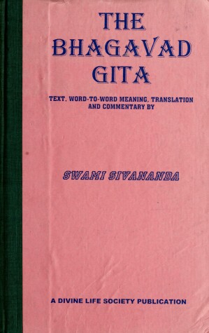 Book cover for The Bhagavad Gita