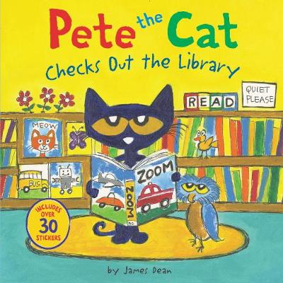 Cover of Pete the Cat Checks Out the Library