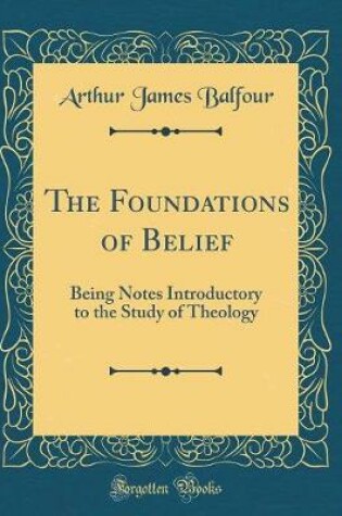 Cover of The Foundations of Belief