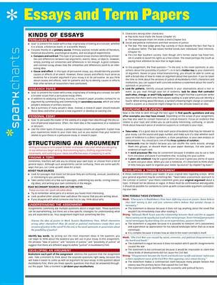 Cover of Essays and Term Papers SparkCharts