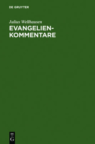 Cover of Evangelienkommentare