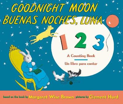 Book cover for Goodnight Moon 123/Buenas Noches, Luna 123 Board Book