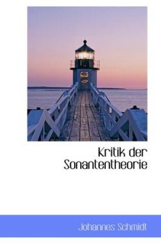 Cover of Kritik Der Sonantentheorie