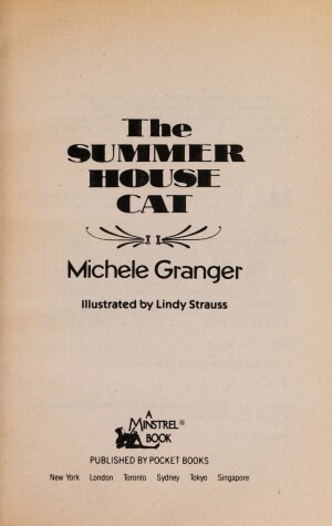 Book cover for The Summer House Cat