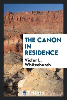 Book cover for The Canon in Residence