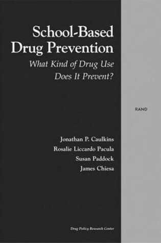 Cover of School-Based Drug Prevention