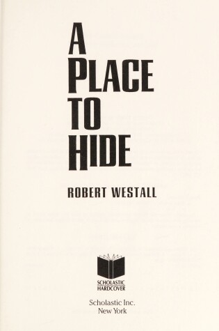 Cover of A Place to Hide