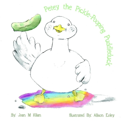 Book cover for Petey the Pickle-Pooping Puddleduck