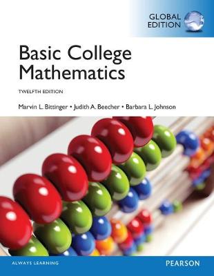 Book cover for Basic College Mathematics OLP with eText