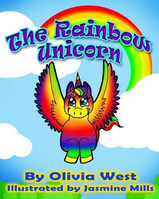 Book cover for The Rainbow Unicorn