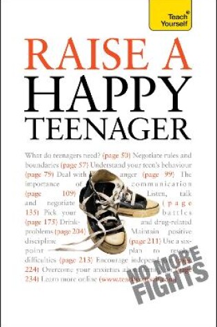 Cover of Raise a Happy Teenager: Teach Yourself