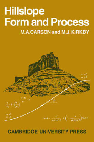 Cover of Hillslope Form and Process