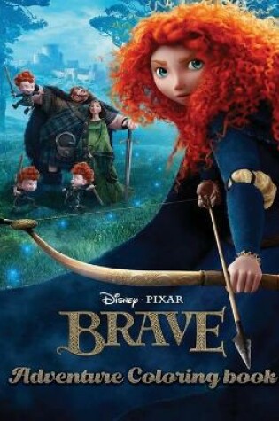 Cover of Brave Adventure Coloring book