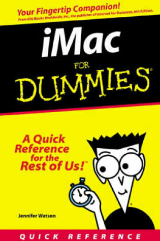 Cover of IMac for Dummies Quick Reference