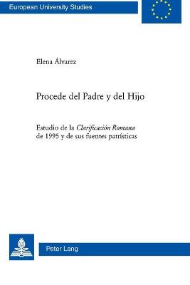 Book cover for Procede del Padre y del Hijo